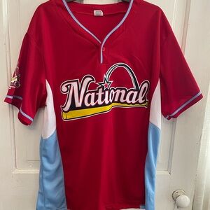 National Cardinals Red Baseball Jersey all star game 2009 XL